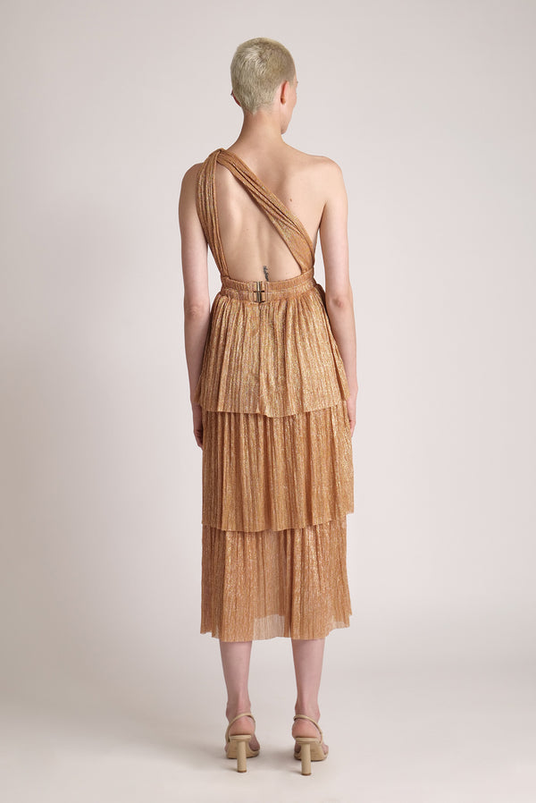 Sabina Musáyev ISABELLO DRESS SUMMER SALE 50% OFF MANDARIN