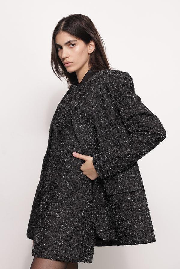 sabina musáyev JULIAN JACKET PRE FALL WINTER 25/26 BLACK