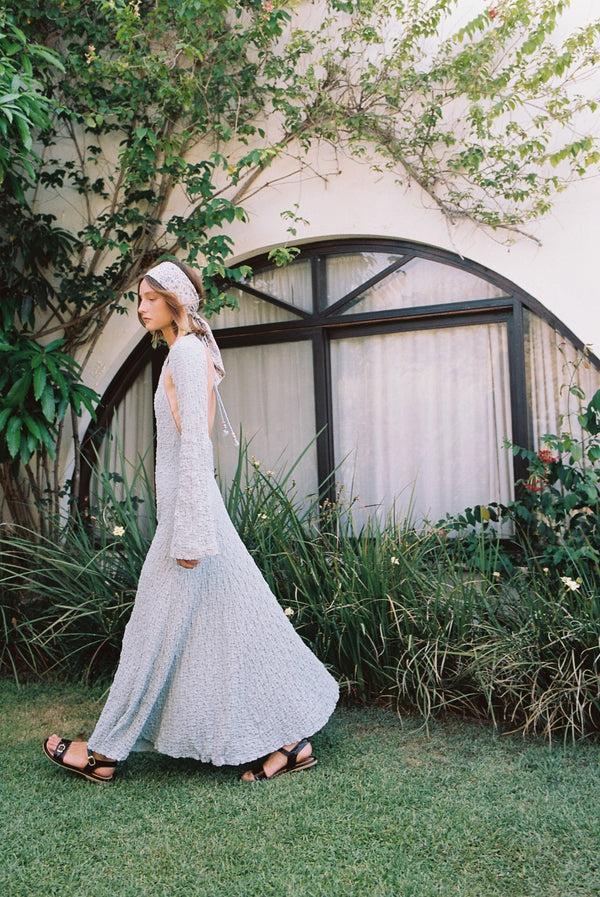 Sabina Musáyev KATHERINE DRESS SOFT CASUAL SKY BLUE