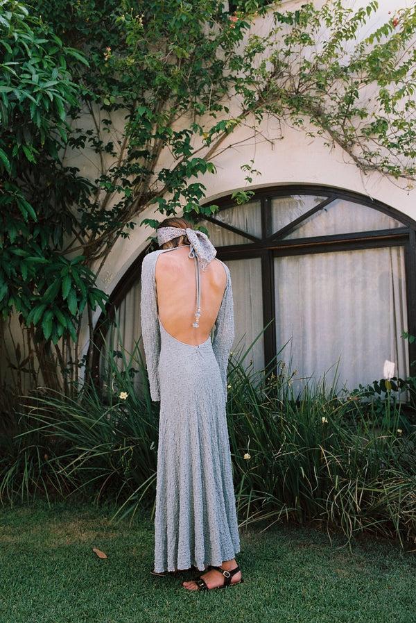 Sabina Musáyev KATHERINE DRESS SOFT CASUAL SKY BLUE