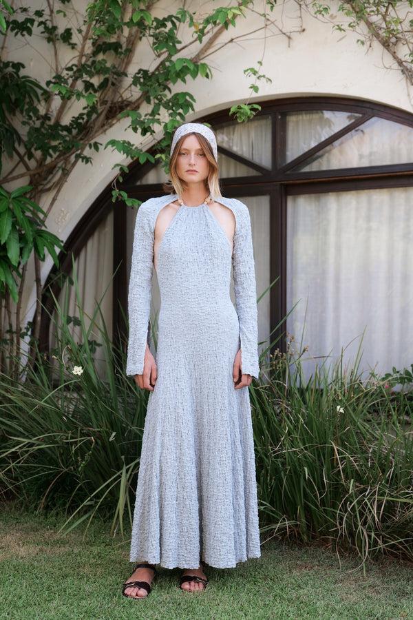 Sabina Musáyev KATHERINE DRESS SOFT CASUAL SKY BLUE