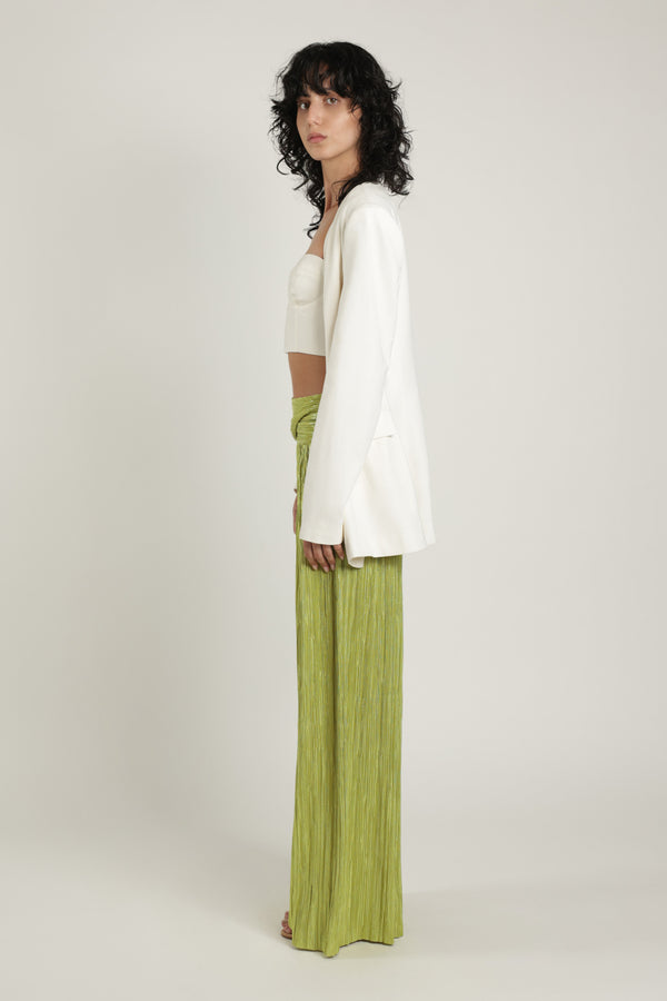 Sabina Musáyev KENZIE JACKET SUMMER SALE 50% OFF WHITE SNOW