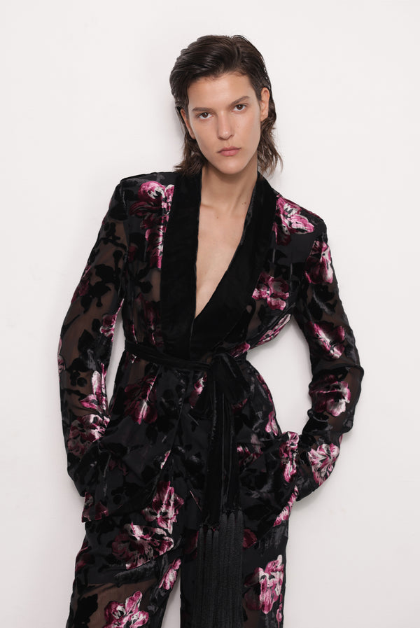 sabina musáyev LEMARR JACKET PRE FALL WINTER 25/26 BLACK