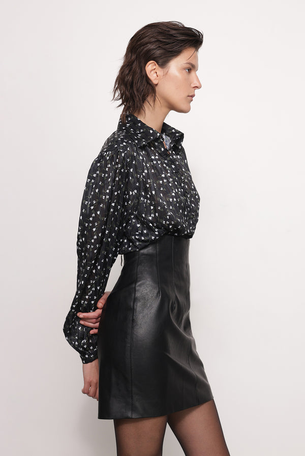 Sabina Musáyev LIA SKIRT PRE FALL WINTER 25/26 BLACK
