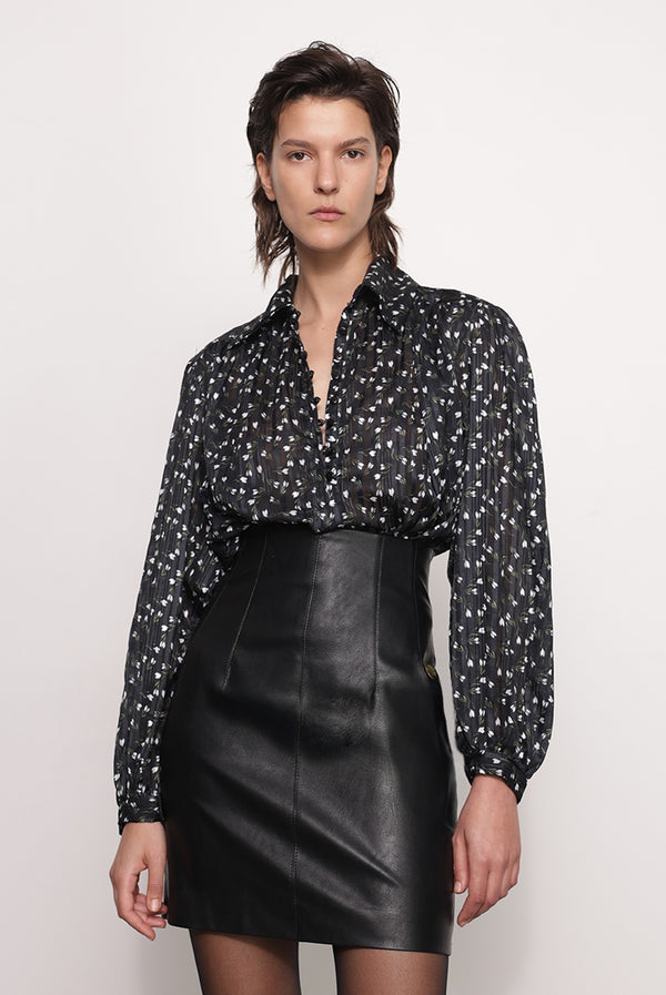 Sabina Musáyev LIA SKIRT PRE FALL WINTER 25/26 BLACK