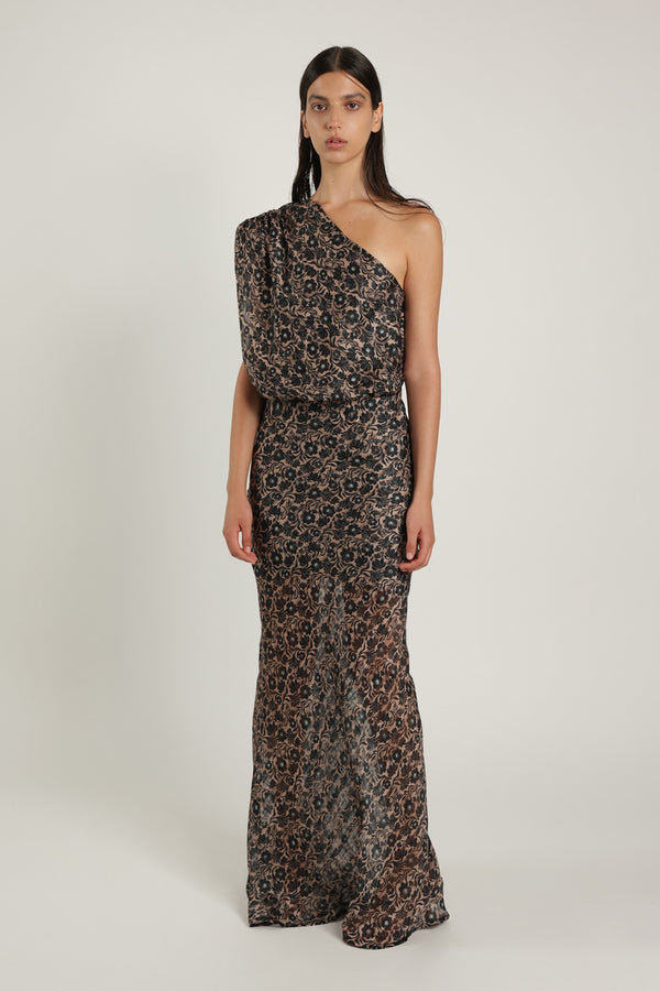 sabina musáyev LILACH SKIRT SUMMER SALE 50% OFF BLACK PRINT