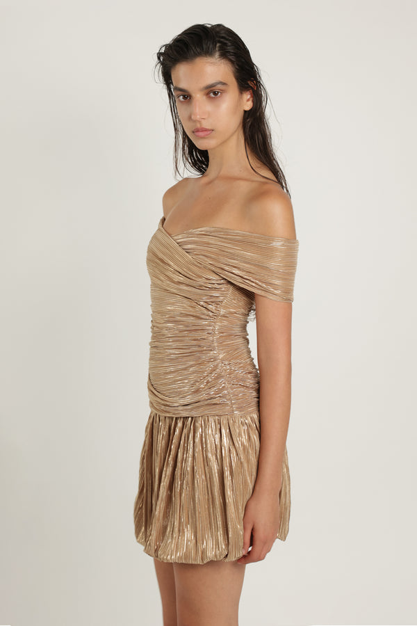 Sabina Musáyev LILIUM DRESS SUMMER SALE 50% OFF PECAN