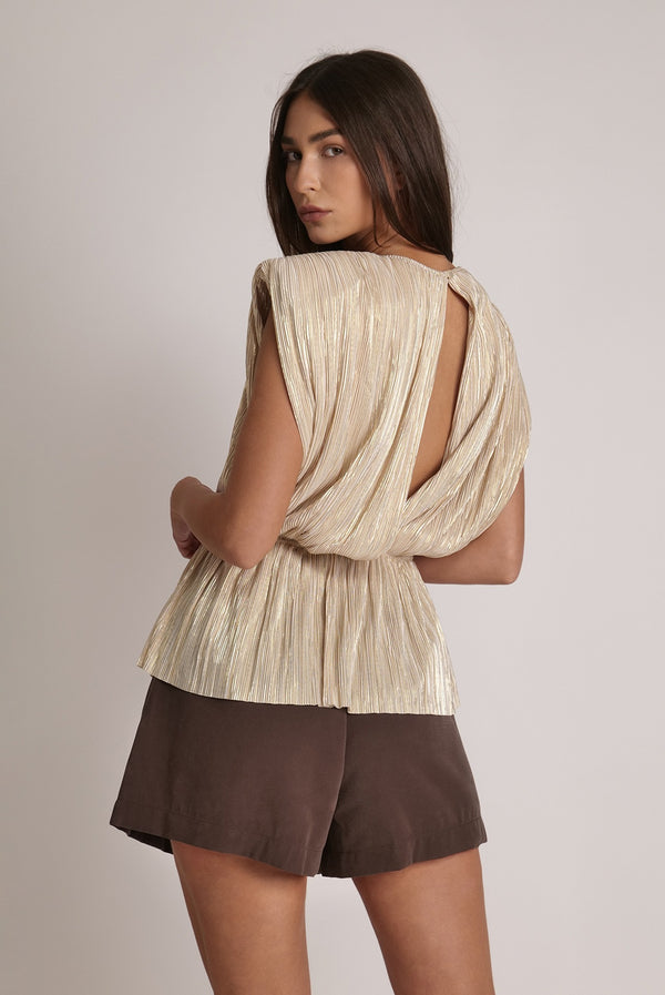 Sabina Musáyev LIRAZ TOP SUMMER SALE 50% OFF SANDSTONE