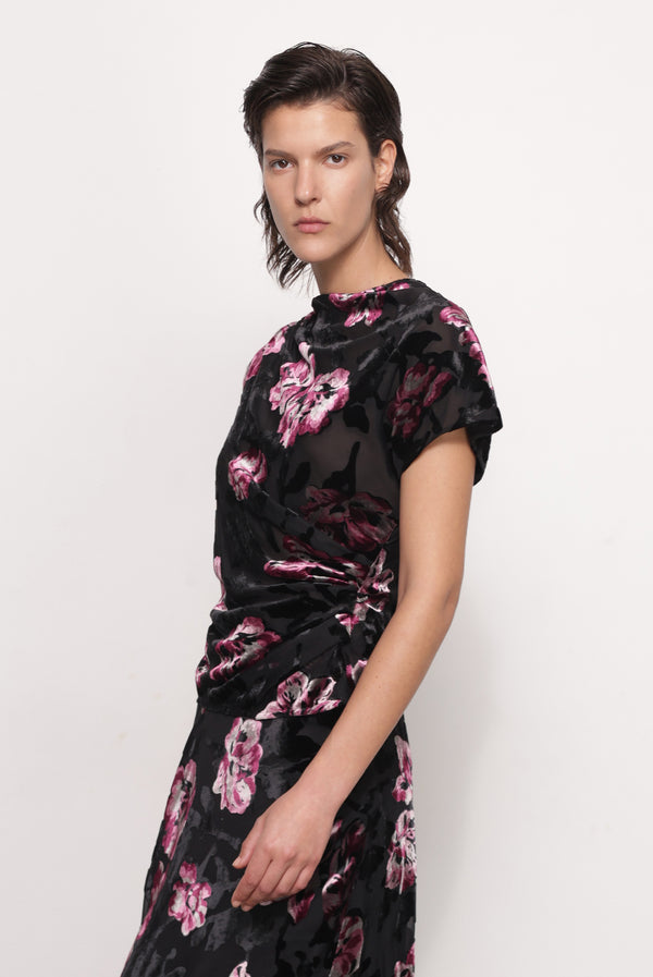 Sabina Musáyev LOTTA TOP PRE FALL WINTER 25/26 BLACK