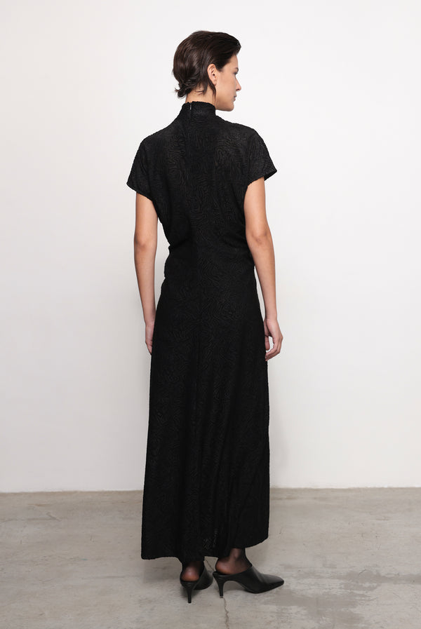 Sabina Musáyev MADLEN DRESS PRE FALL WINTER 25/26 BLACK