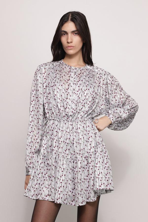 Sabina Musáyev MARYANNE DRESS ALL ITEMS STERLING GREY PRINT