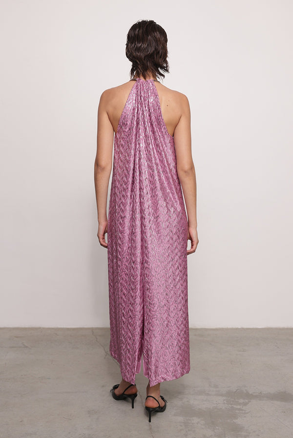 Sabina Musáyev MASON DRESS PRE FALL WINTER 25/26 MAUVE