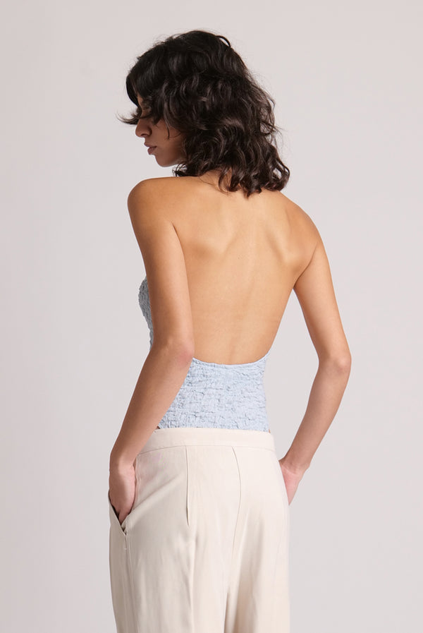 Sabina Musáyev MERLINE BODYSUIT SOFT CASUAL SKY BLUE