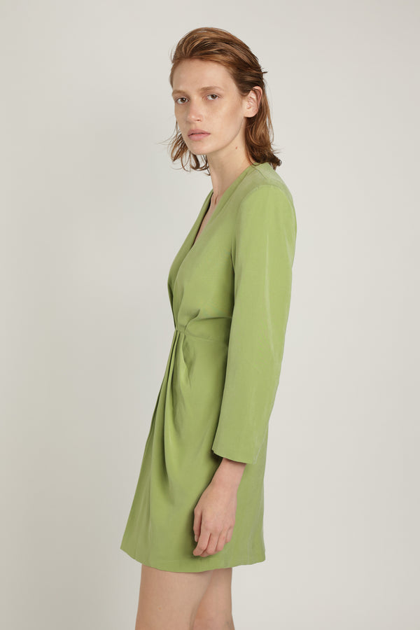 Sabina Musáyev MILES DRESS SUMMER SALE 50% OFF PALM GREEN
