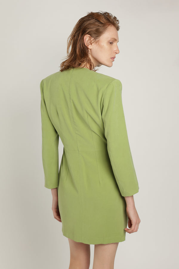 Sabina Musáyev MILES DRESS SUMMER SALE 50% OFF PALM GREEN