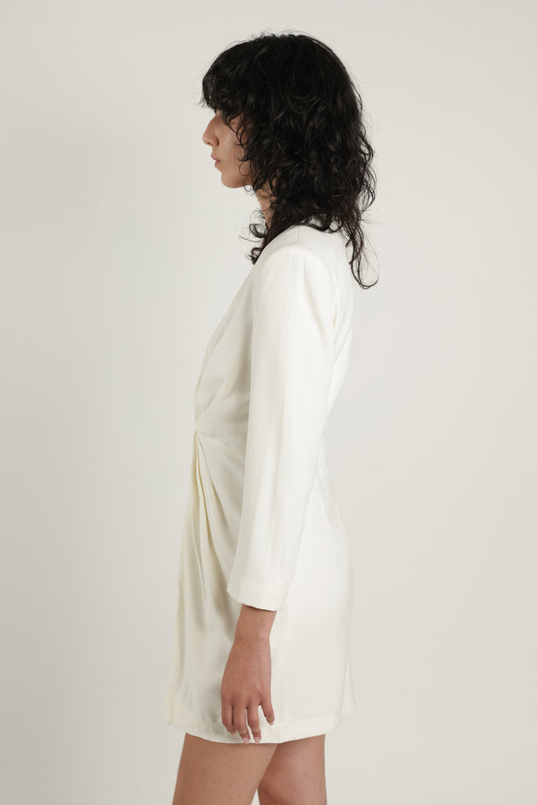 Sabina Musáyev MILES DRESS SUMMER SALE 50% OFF WHITE SNOW