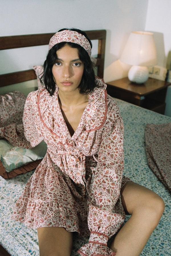 Sabina Musáyev MURIEL DRESS SOFT CASUAL GINGER PRINT