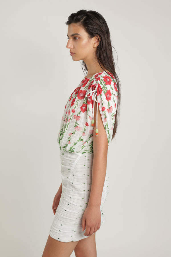 sabina musáyev NAYA DRESS SUMMER SALE 50% OFF WHITE PRINT