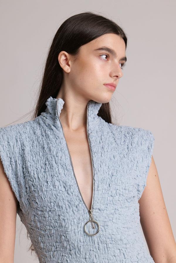 Sabina Musáyev NOSTALGIA DRESS SOFT CASUAL SKY BLUE