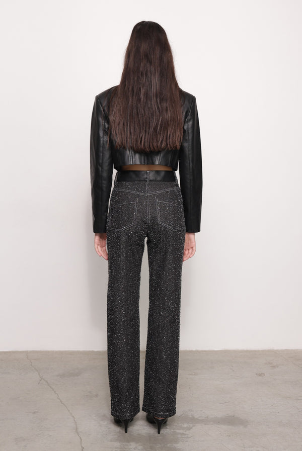 Sabina Musáyev OSTIN PANTS PRE FALL WINTER 25/26 BLACK