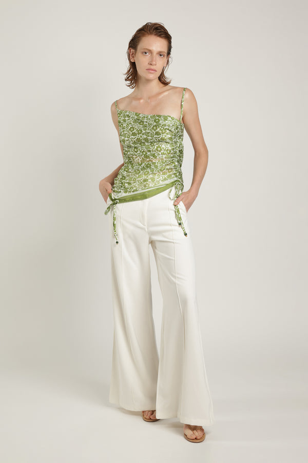 sabina musáyev PAUL TOP SUMMER SALE 50% OFF GREEN PRINT