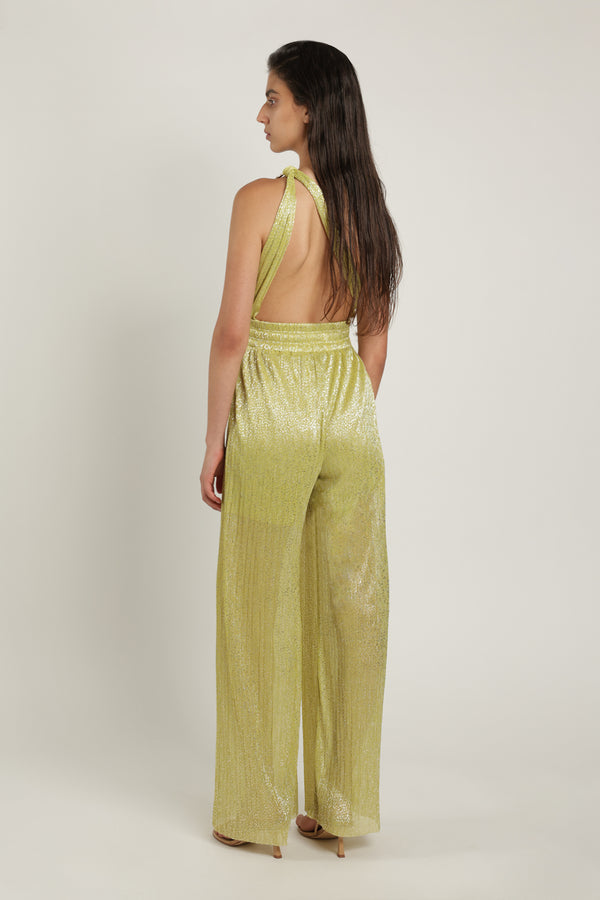 Sabina Musáyev PORTEA JUMPSUIT SUMMER SALE 50% OFF SUNNY LIME