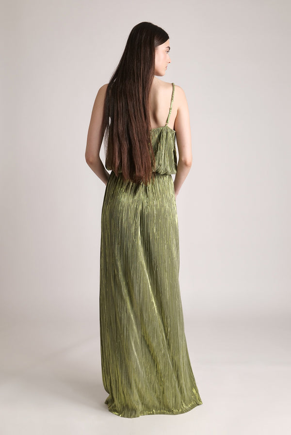 Sabina Musáyev RENANA SKIRT EVENING WEAR OLIVE GREEN