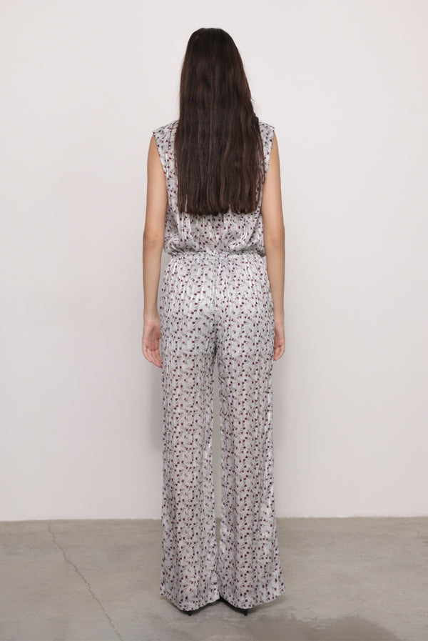 Sabina Musáyev ROBBY PANTS ALL ITEMS STERLING GREY PRINT