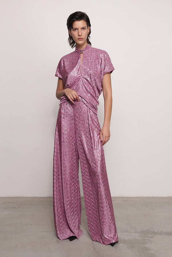 Sabina Musáyev ROBINS PANTS PRE FALL WINTER 25/26 MAUVE