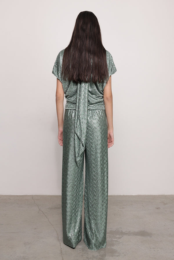 Sabina Musáyev ROBINS PANTS PRE FALL WINTER 25/26 SMOKED SAGE
