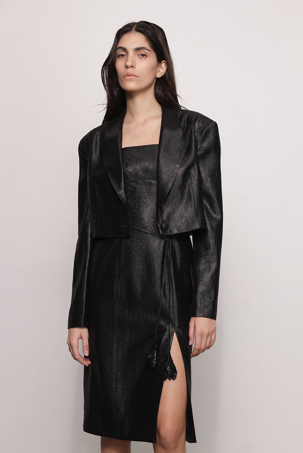 Sabina Musáyev ANNIE DRESS EVENING WEAR BLACK