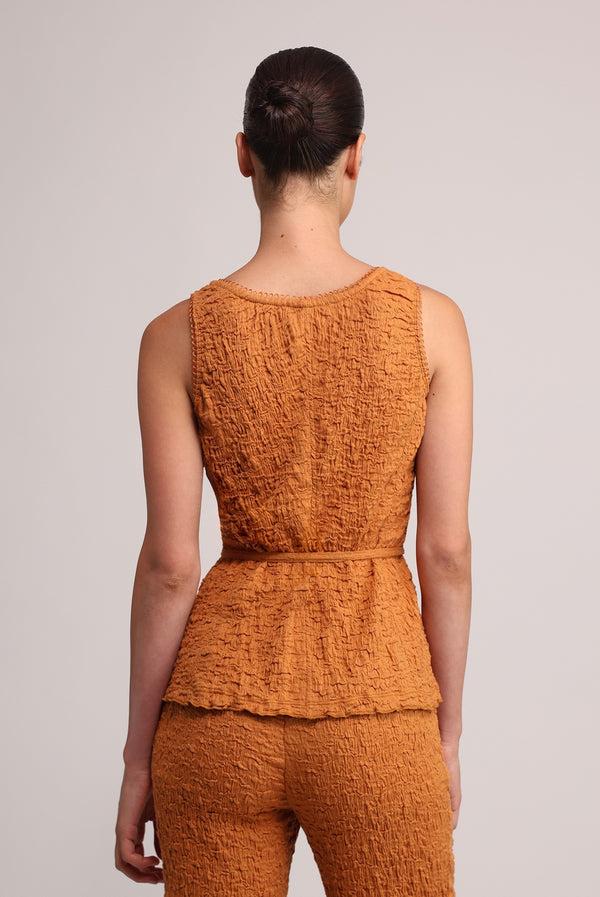 Sabina Musáyev ARCELLO TOP SOFT CASUAL RUST