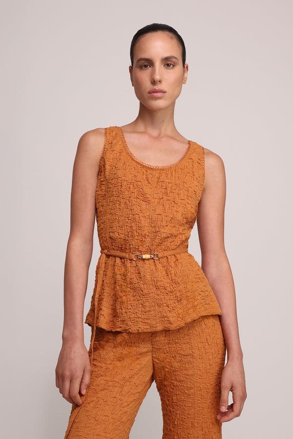 sabina musáyev ARCELLO TOP SOFT CASUAL RUST
