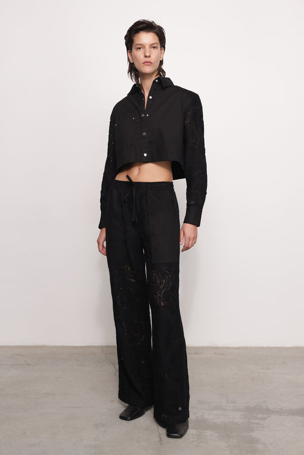 sabina musáyev ASHTON PANTS ALL ITEMS BLACK