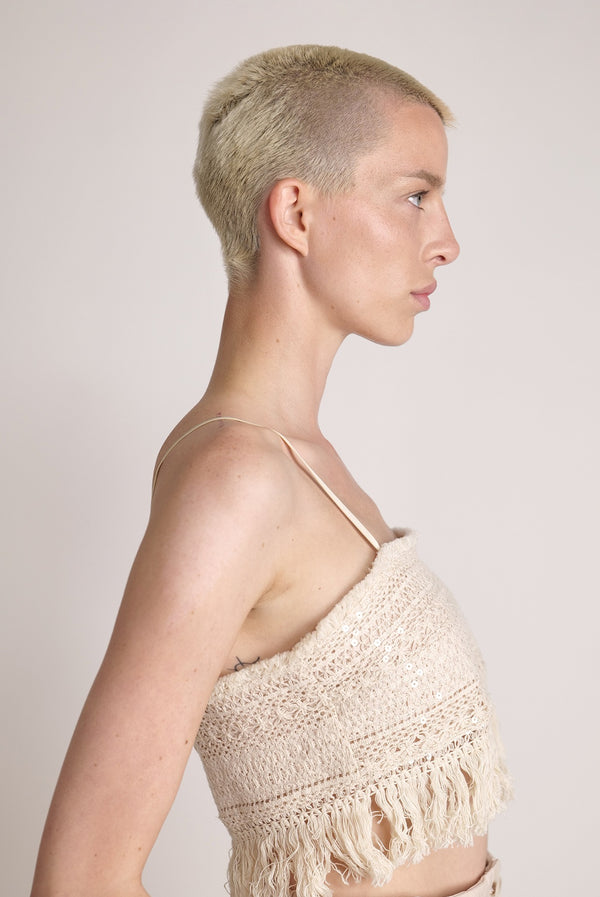 Sabina Musáyev BOBI TOP SOFT CASUAL OATMEAL