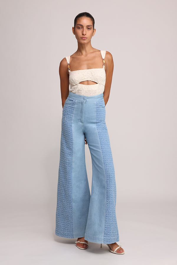 Sabina Musáyev BREADY BODYSUIT SOFT CASUAL IVORY