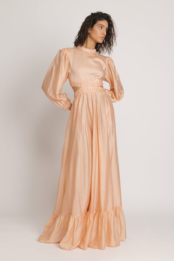sabina musáyev CATA DRESS SOFT CASUAL PEARL BLUSH