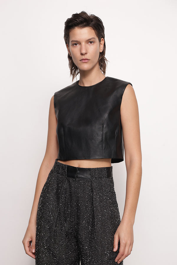 Sabina Musáyev DIDA TOP ALL ITEMS BLACK