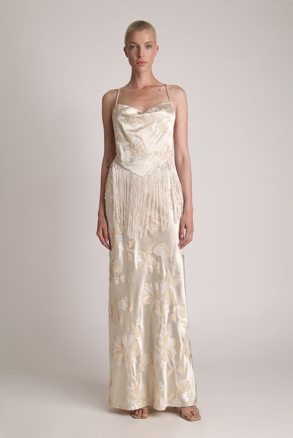 Sabina Musáyev ELYSE TOP SUMMER SALE 50% OFF IVORY