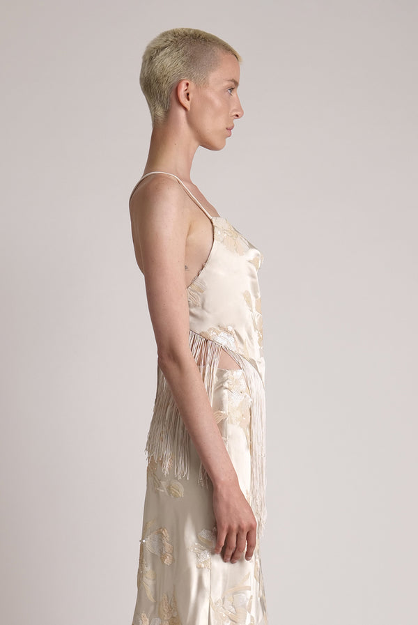 Sabina Musáyev ELYSE TOP SUMMER SALE 50% OFF IVORY