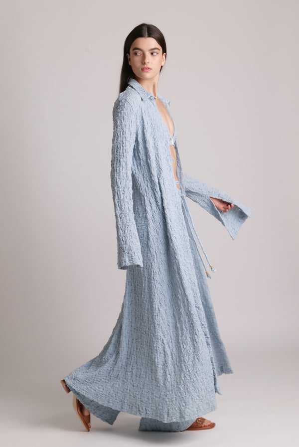 Sabina Musáyev ERICA TOP SOFT CASUAL SKY BLUE