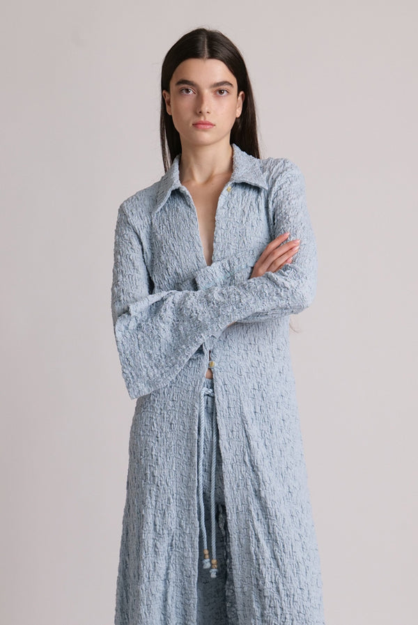 Sabina Musáyev ERICA TOP SOFT CASUAL SKY BLUE