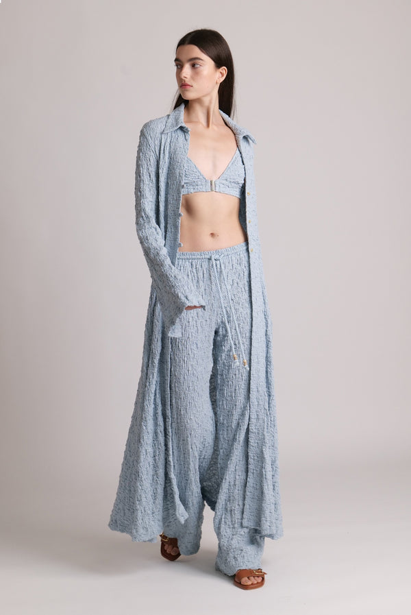 Sabina Musáyev ERICA TOP SOFT CASUAL SKY BLUE