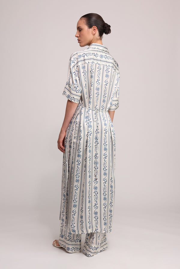 Sabina Musáyev EVENA TOP SOFT CASUAL IVORY PRINT