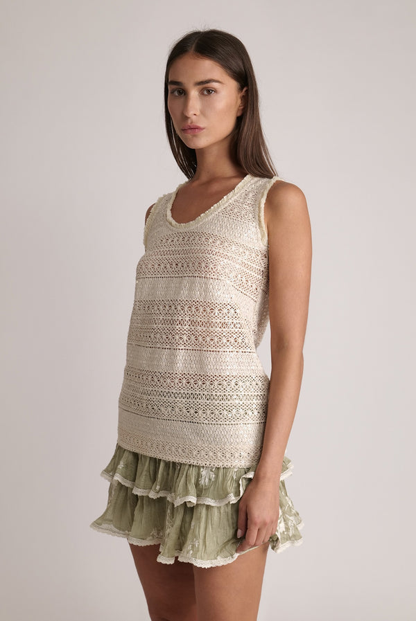 sabina musáyev HIRO TOP SUMMER SALE 50% OFF OATMEAL