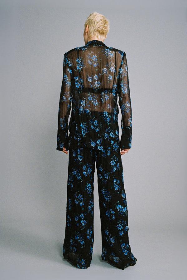 Sabina Musáyev HORIZON TOP SOFT CASUAL BLACK PRINT