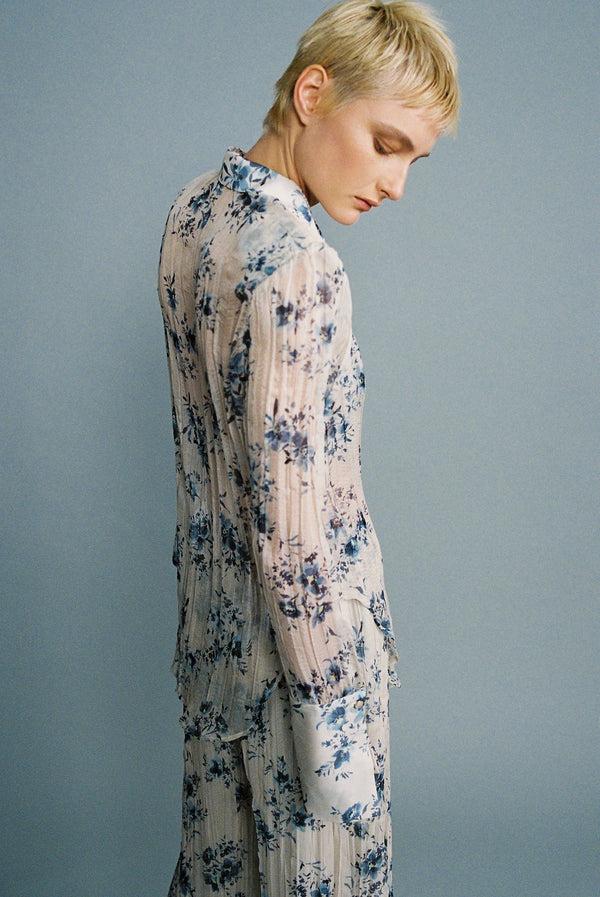 Sabina Musáyev HORIZON TOP SOFT CASUAL WHITE PRINT