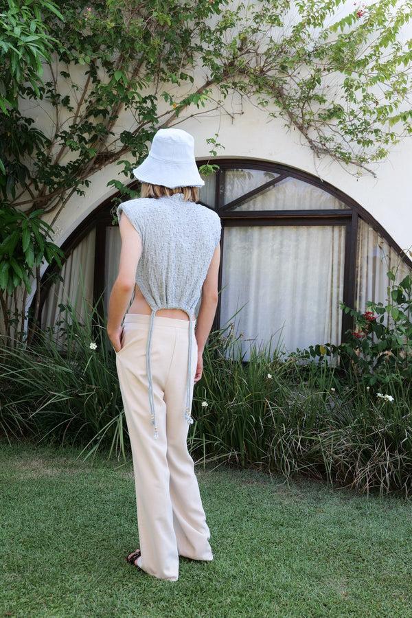 Sabina Musáyev JILL TOP SOFT CASUAL SKY BLUE