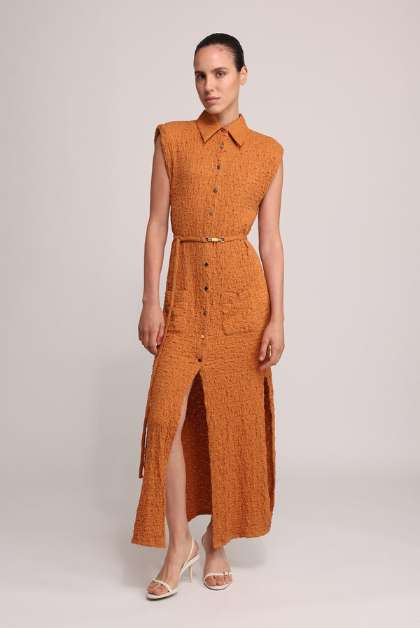 sabina musáyev JOYCE TOP SOFT CASUAL RUST