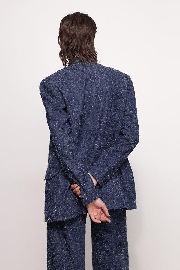 Sabina Musáyev JULIAN JACKET ALL ITEMS DARK BLUE
